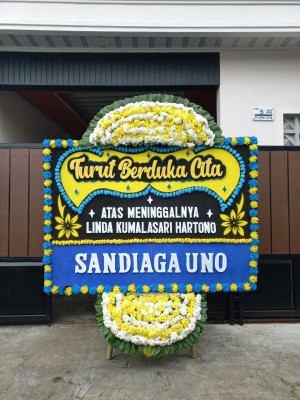 Papan Bunga Duka di Sukahurip
