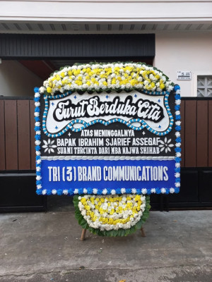 Papan Bunga Duka di Sukahurip